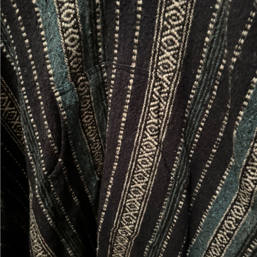 Pure Cotton Brushed Baja Hooded Poncho❤️🔥 - Picture 5 of 8